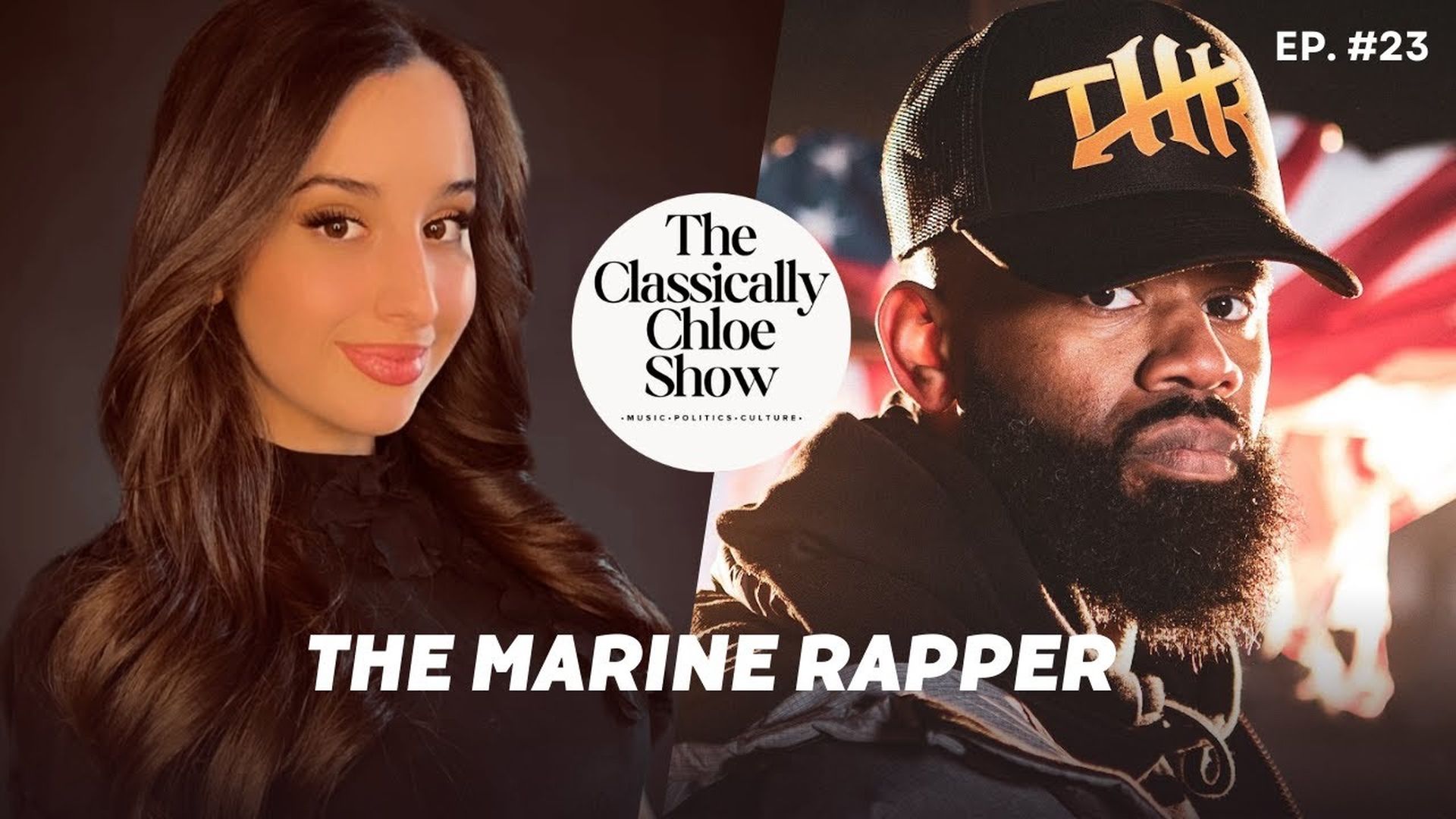 CCS23-Guest:The Marine Rapper  - The Classically Chloe Show