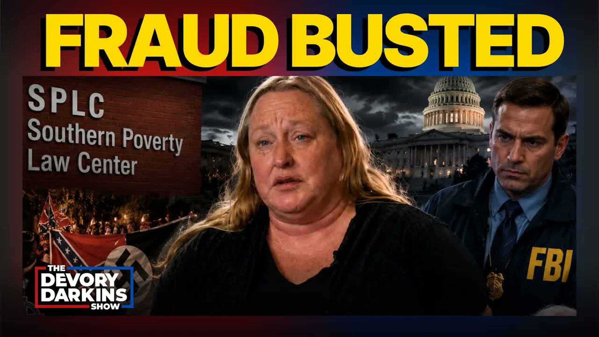 DDS848-Trump DOJ Scores MAJOR WIN After SPLC Official Arrested in 4M Fraud Case - The DeVory Darkins Show