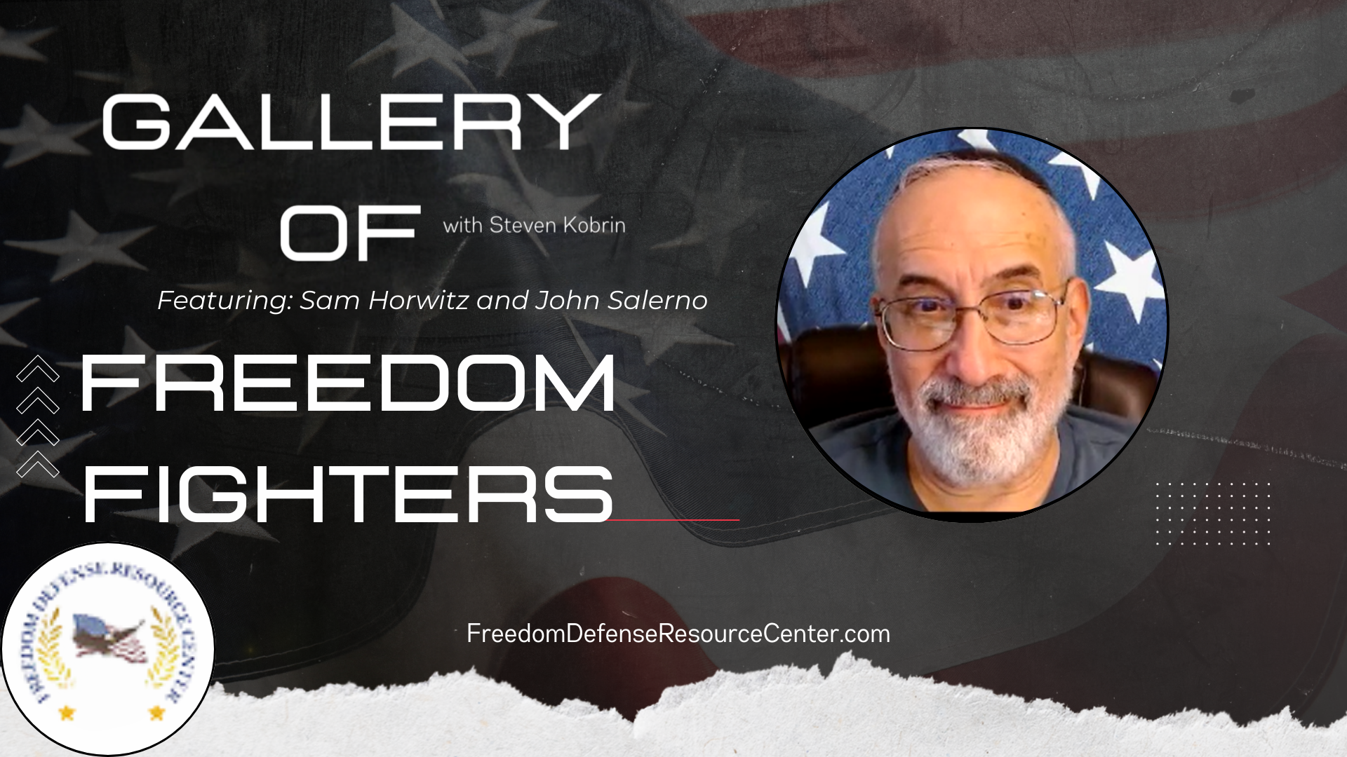 GFF97-Sam Horwitz and John Salerno - Gallery of Freedom Fighters