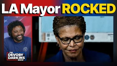 DDS688-LA Mayor ROCKED during debate caught lying about wildfire response - The DeVory Darkins Show