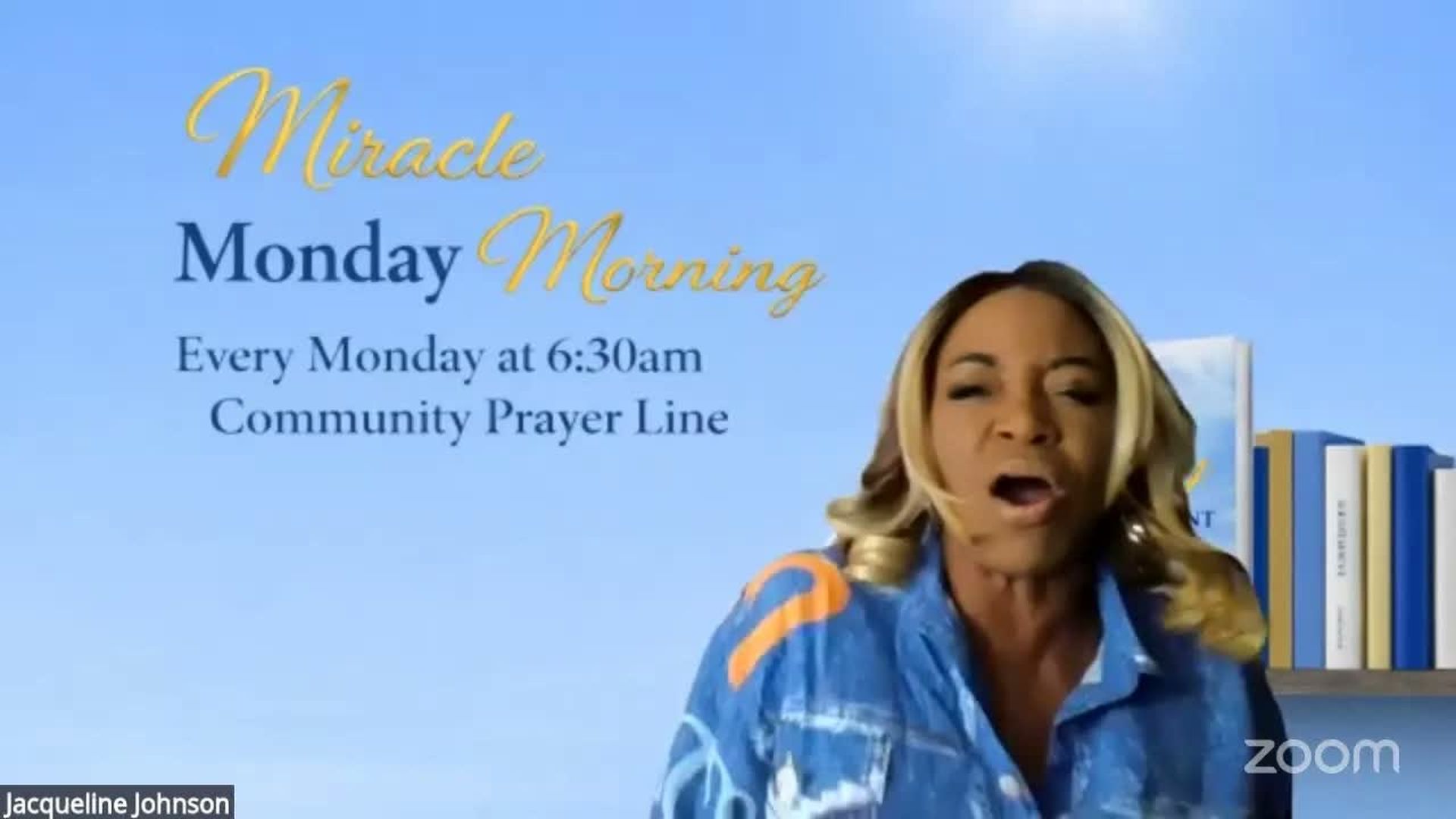 EMJ14-Miracle Monday Morning - Empowerment Moment With Jacqueline