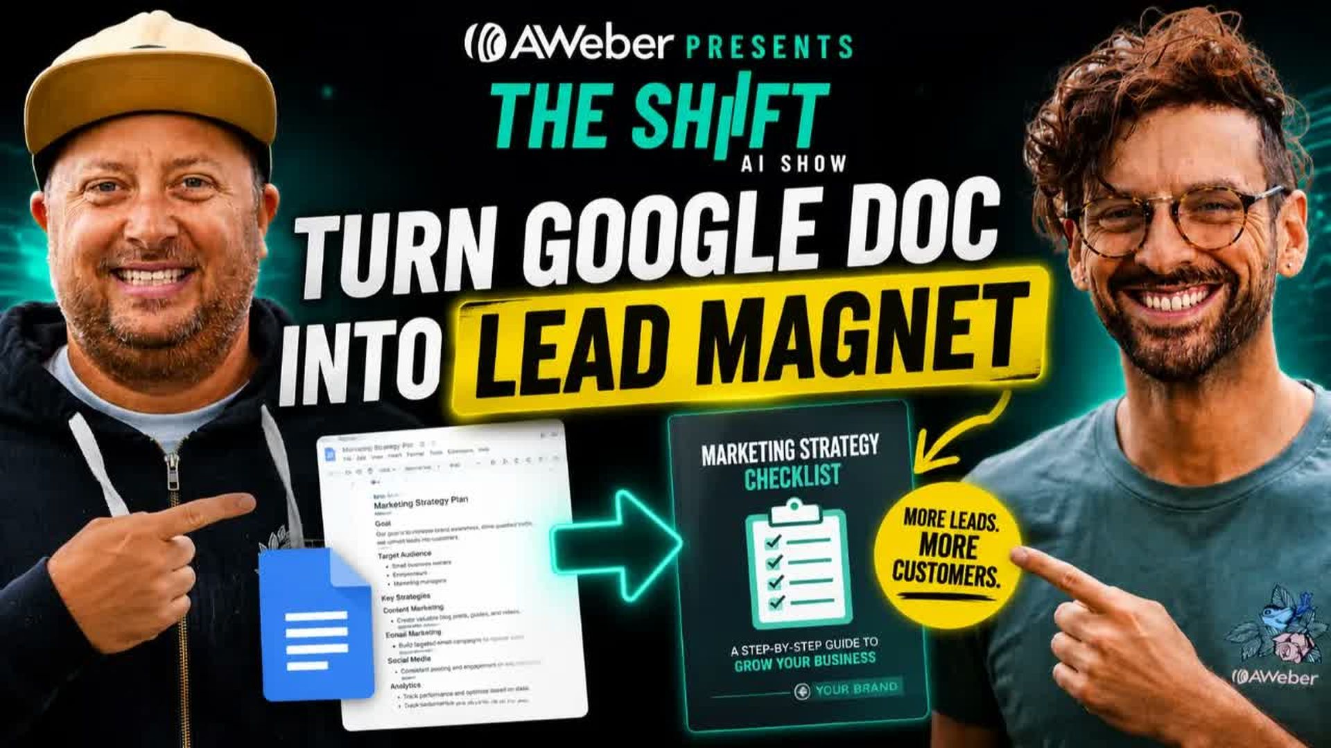 AIS31-Launch a Lead Magnet Today With a Google Doc and AI The Shift AI Show - The Shift - AI Show - Powered by AWeber