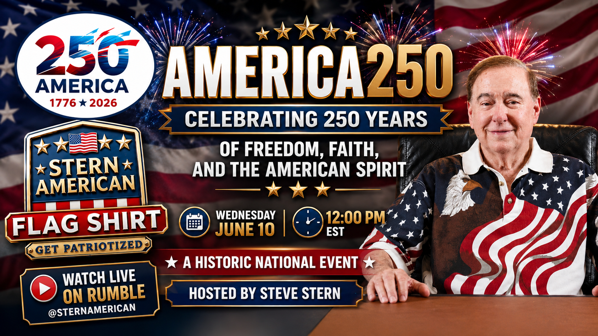 AMERICA 250: Celebrating 250 Years - Stern American