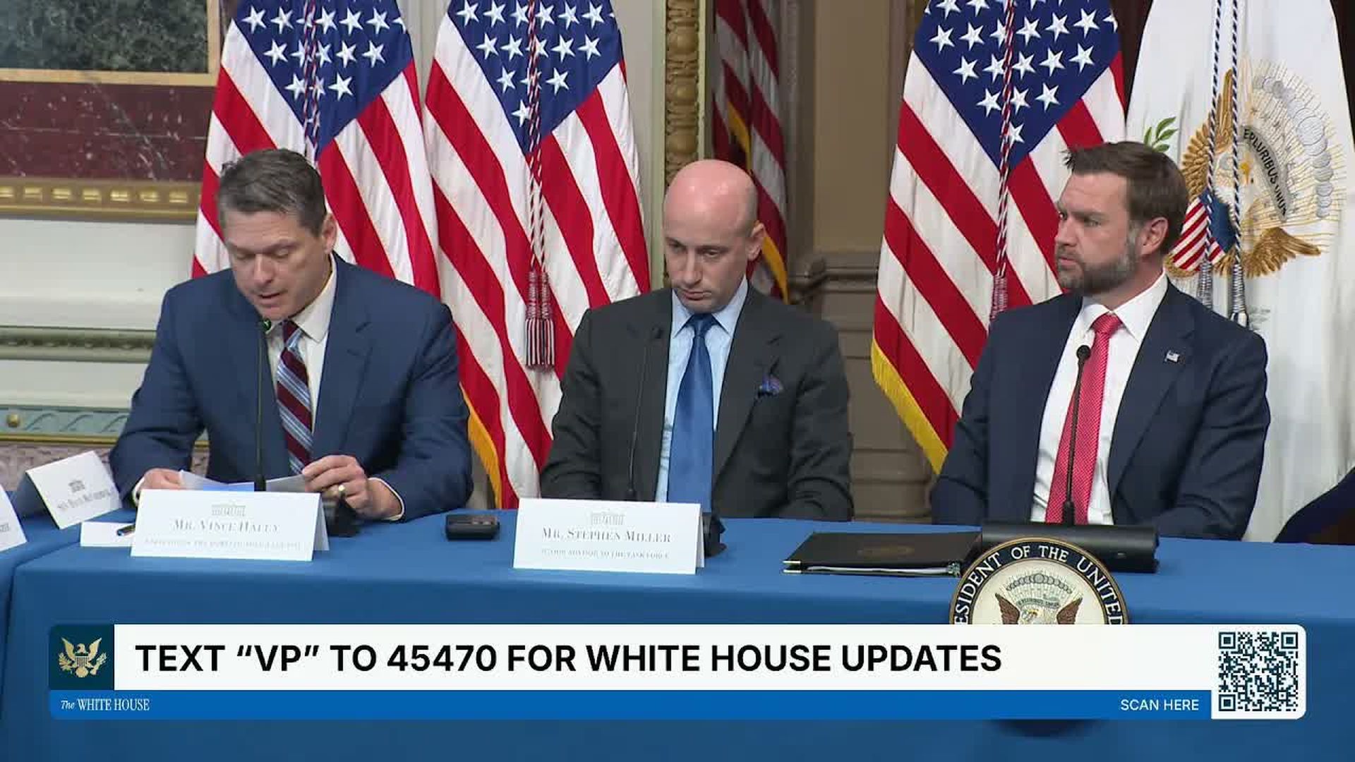 TWH300-Vice President JD Vance Holds a Fraud Task Force Roundtable with Members of Congress - The White House