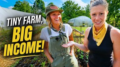AAT4-They Grow 80% of Their Food AND Earn 100K From a 1 Acre Backyard - Anne of All Trades