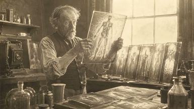 TBA6-The Last Photographer Allowed Near the Captive Giant What the Negatives Showed 1888 - The Buried Archive