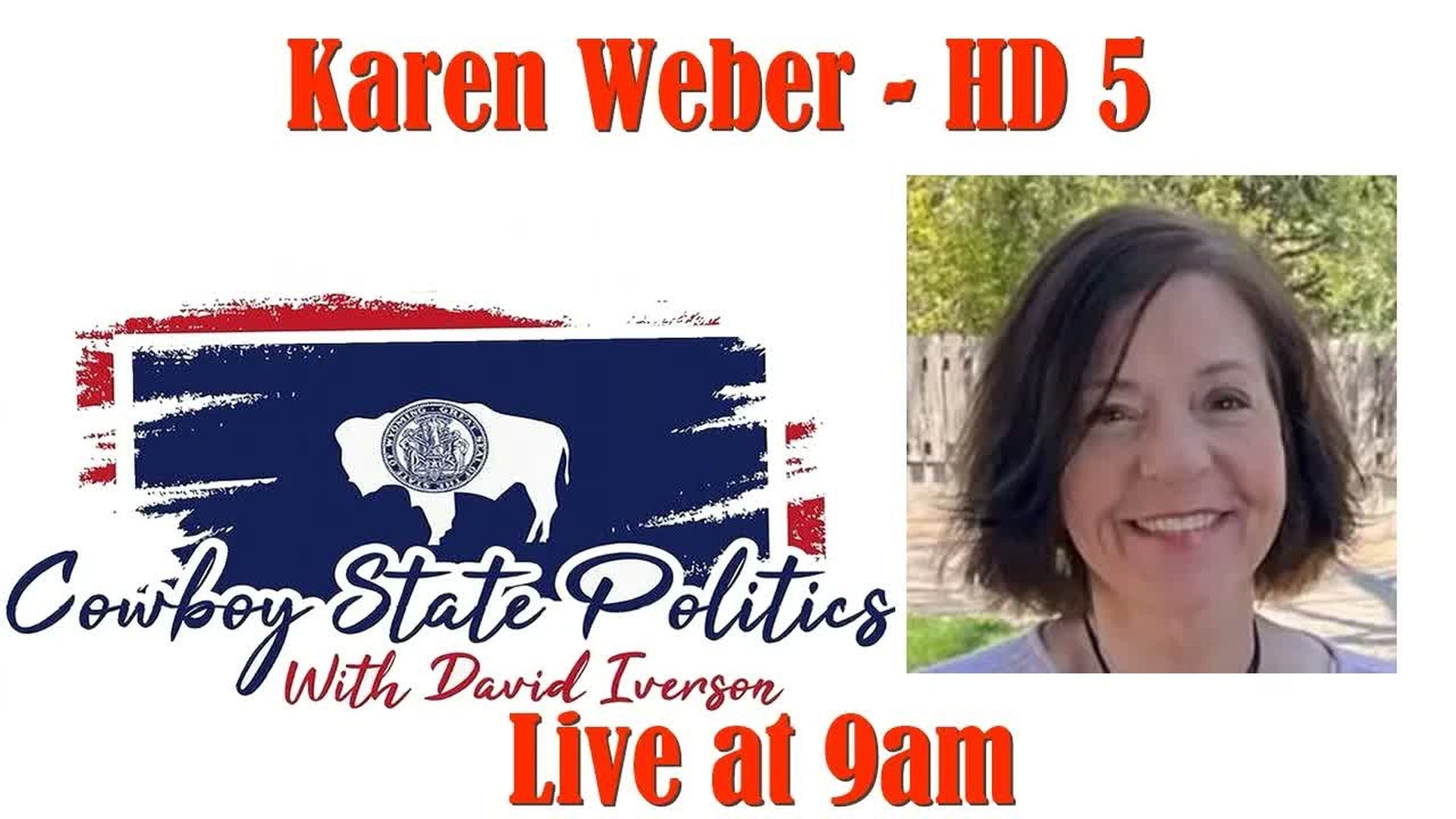CSP84-Live July 22 - Karen Weber - Cowboy State Politics