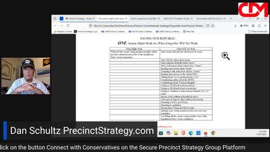 PSD49-Precinct Strategy What might work What wont Dan Schultz September 29 2026 - Precinct Strategy with Dan Schultz