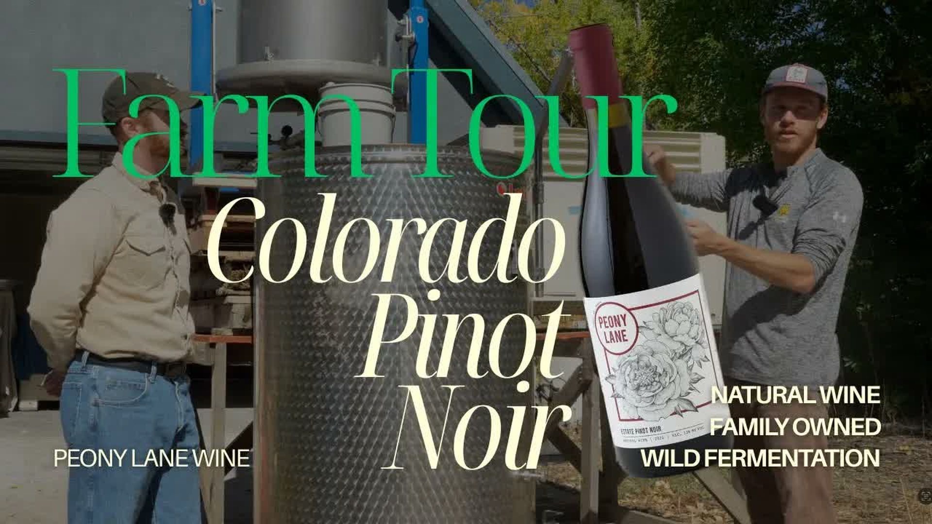 COF9-Single Ingredient Natural Wine Made in CO Mountains - Check Out The Farms!