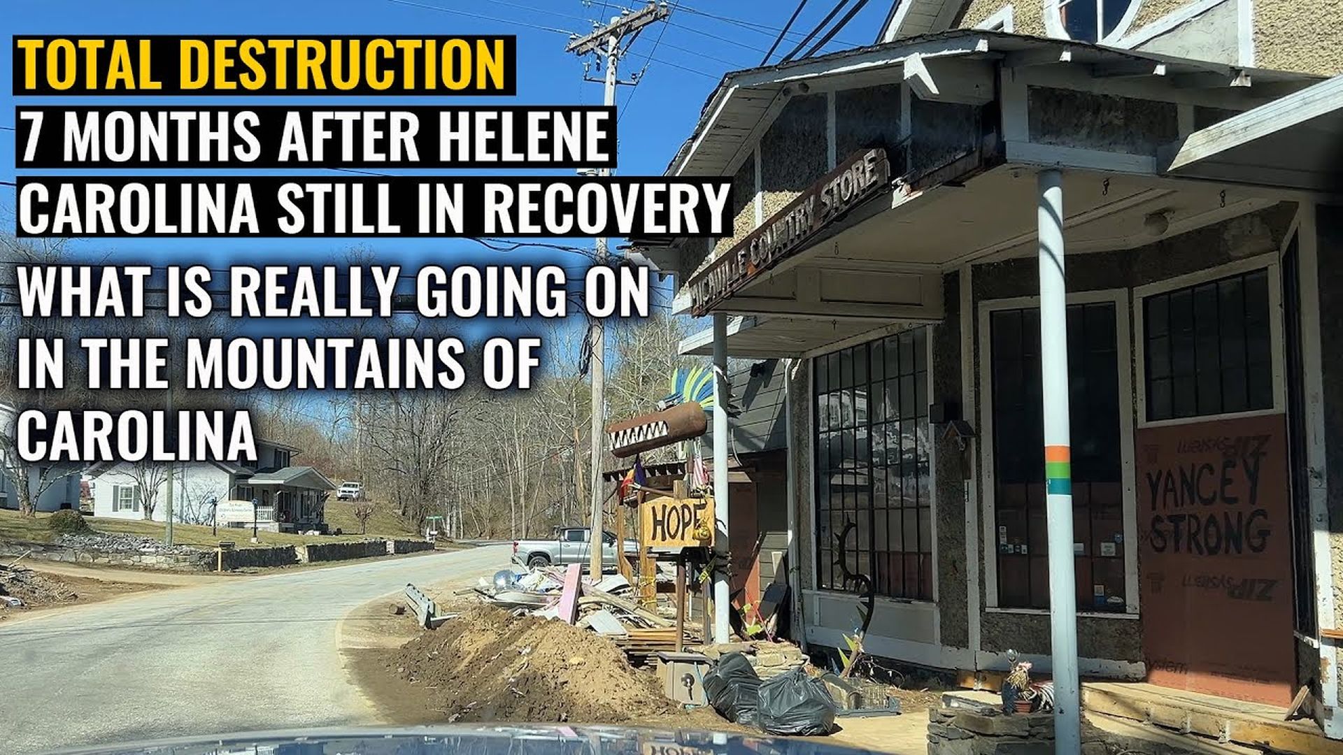AMT347-TOTAL DESTRUCTION  What's really going on in Carolina 7 months after the storm - As A Man Thinketh