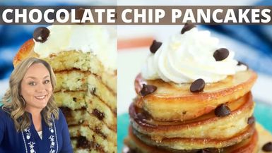 DRH25-Chocolate Chip Pancakes - Diary of a Real Housewife