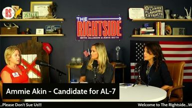 RSM5-Ammie Akin Candidate for AL-7 Joins the Show - Rightside Media