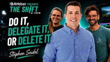 AIS40-Why the Winners Aren t Using AI the Most w PR Strategist Steve Seidel The Shift AI Show EP38 - The Shift - AI Show - Powered by AWeber