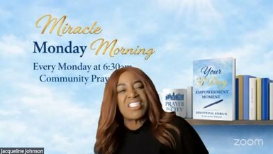 EMJ18-Miracle Monday Morning - Empowerment Moment With Jacqueline