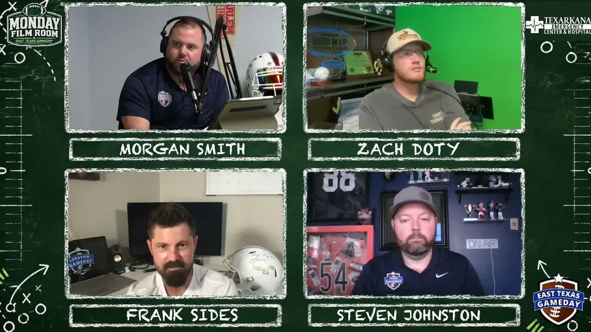 ETG35-Monday Film Room Episode 2 on East Texas Gameday - East Texas Gameday