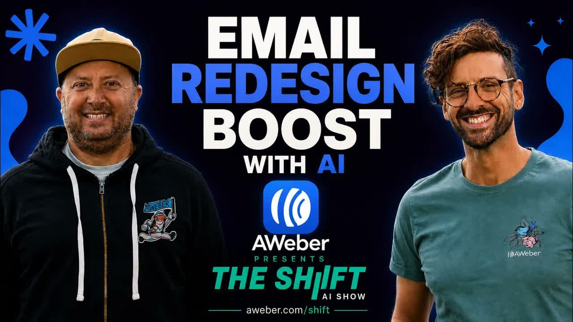 AIS18-Give Your Emails a Redesign Boost with AI Live Demo The Shift AI Show - The Shift - AI Show - Powered by AWeber