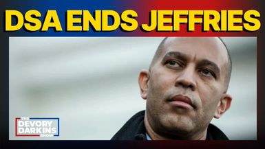DDS881-Democrats RACIALLY SLAM Jeffries as DSA exposes him on LIVE TV - The DeVory Darkins Show