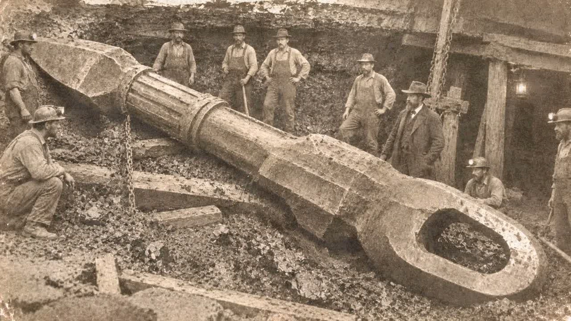 TBA98-The Ancient Tool Found in a Kentucky Coal Seam Was Too Large for Any Man to Hold - The Buried Archive