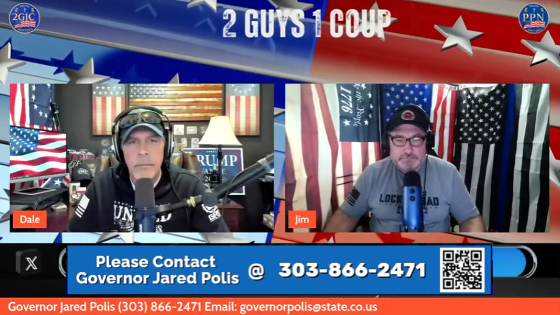 2 Guys, 1 Coup - Free Tina Peters