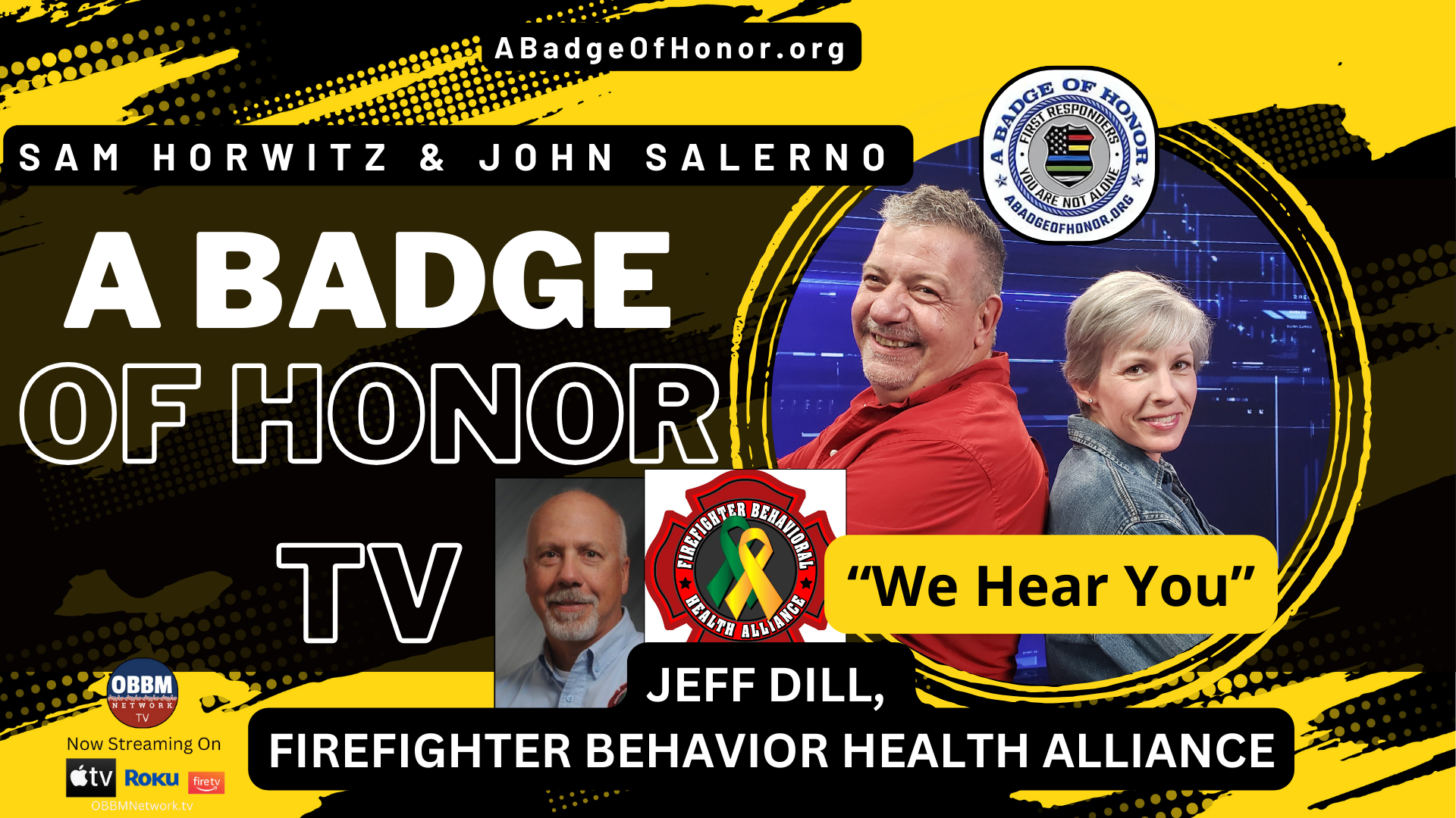 BOH158- Firefighter Behavioral Health Alliance - A Badge of Honor TV