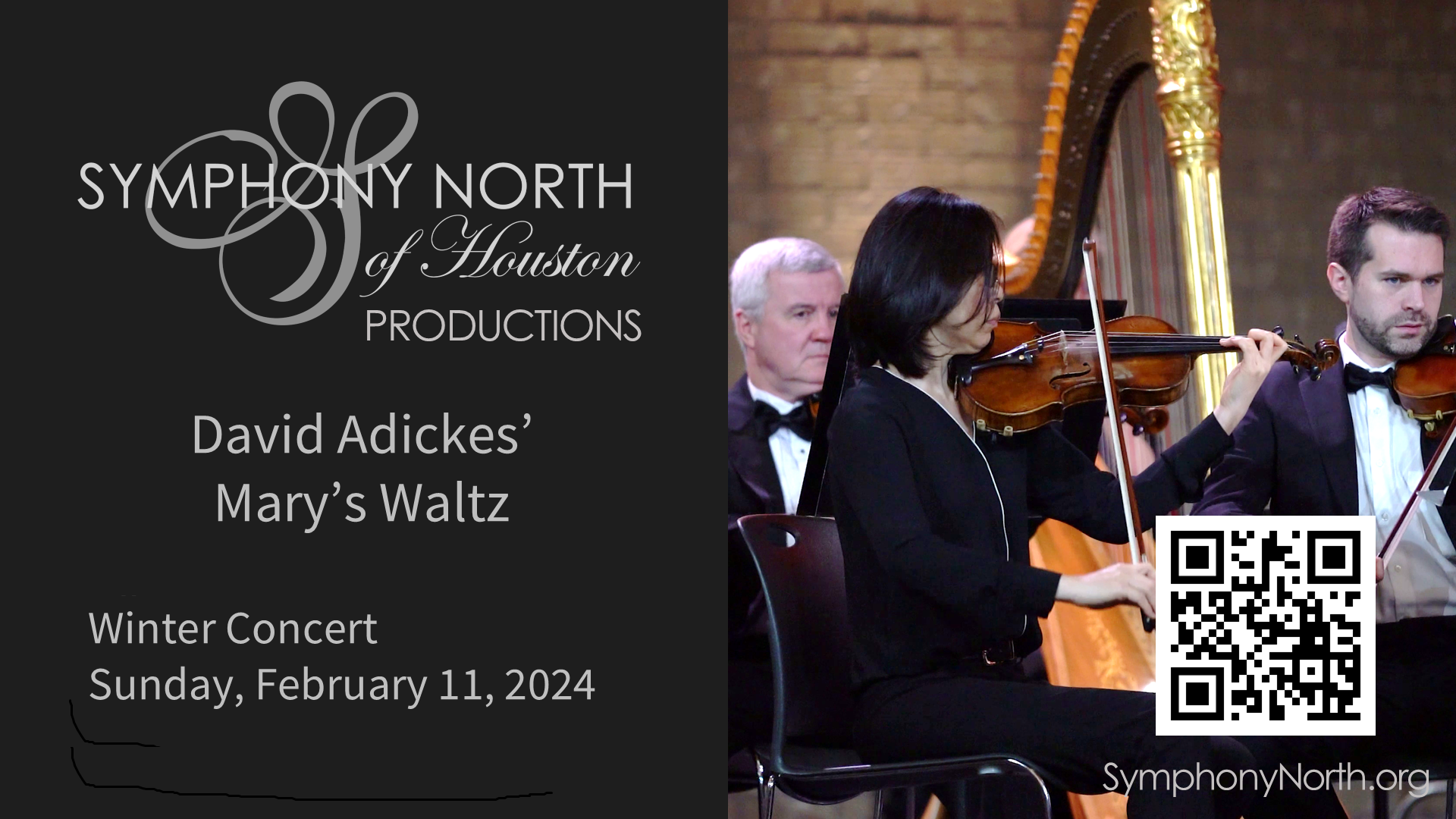 SNH16-Mary's Waltz by David Adickes - Symphony North of Houston