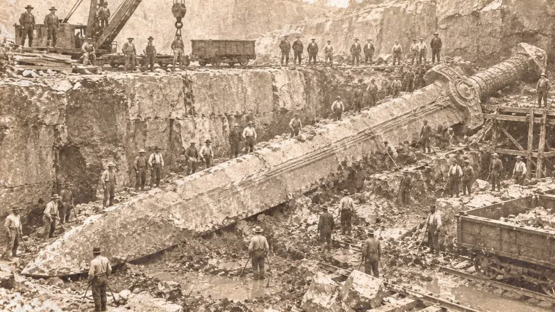 TBA127-The Ancient Blade Found in a Vermont Quarry Is Longer Than a Rail Car - The Buried Archive