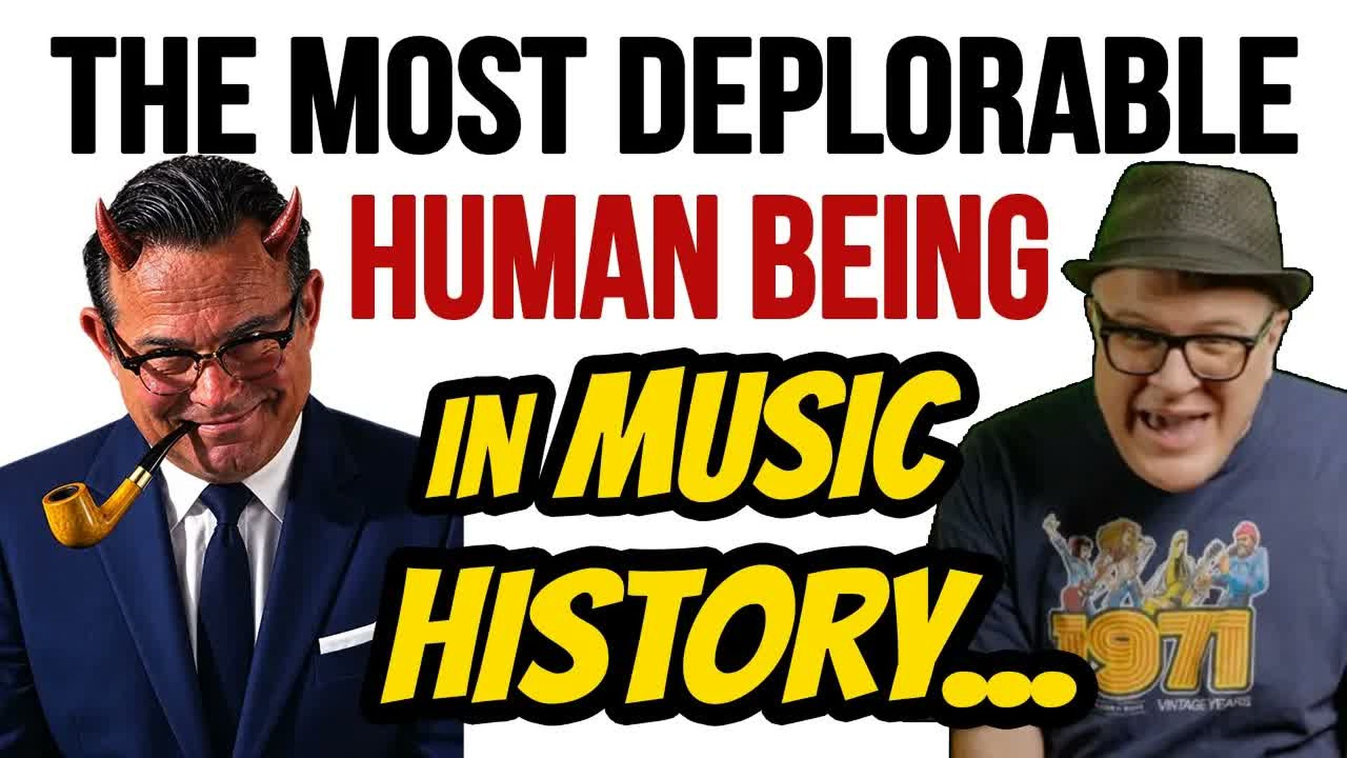 POR22-The Most DEPLORABLE Person In Music History-What He Did Was Truly Sick Twisted - Professor of Rock - Professor of Rock
