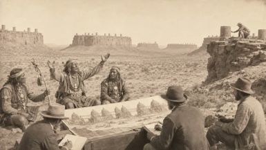 TBA44-What the Hopi Elders Said Stood on the Mesas Before the Cutting Documented in 1885 - The Buried Archive