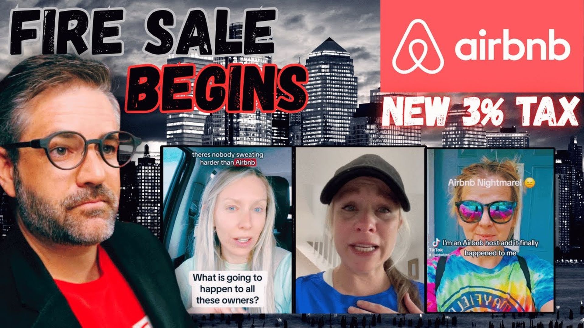 REM103- Airbnb Hosts Are PANICING | Short Term Rental Market is Crashing| Real Estate Mindset
