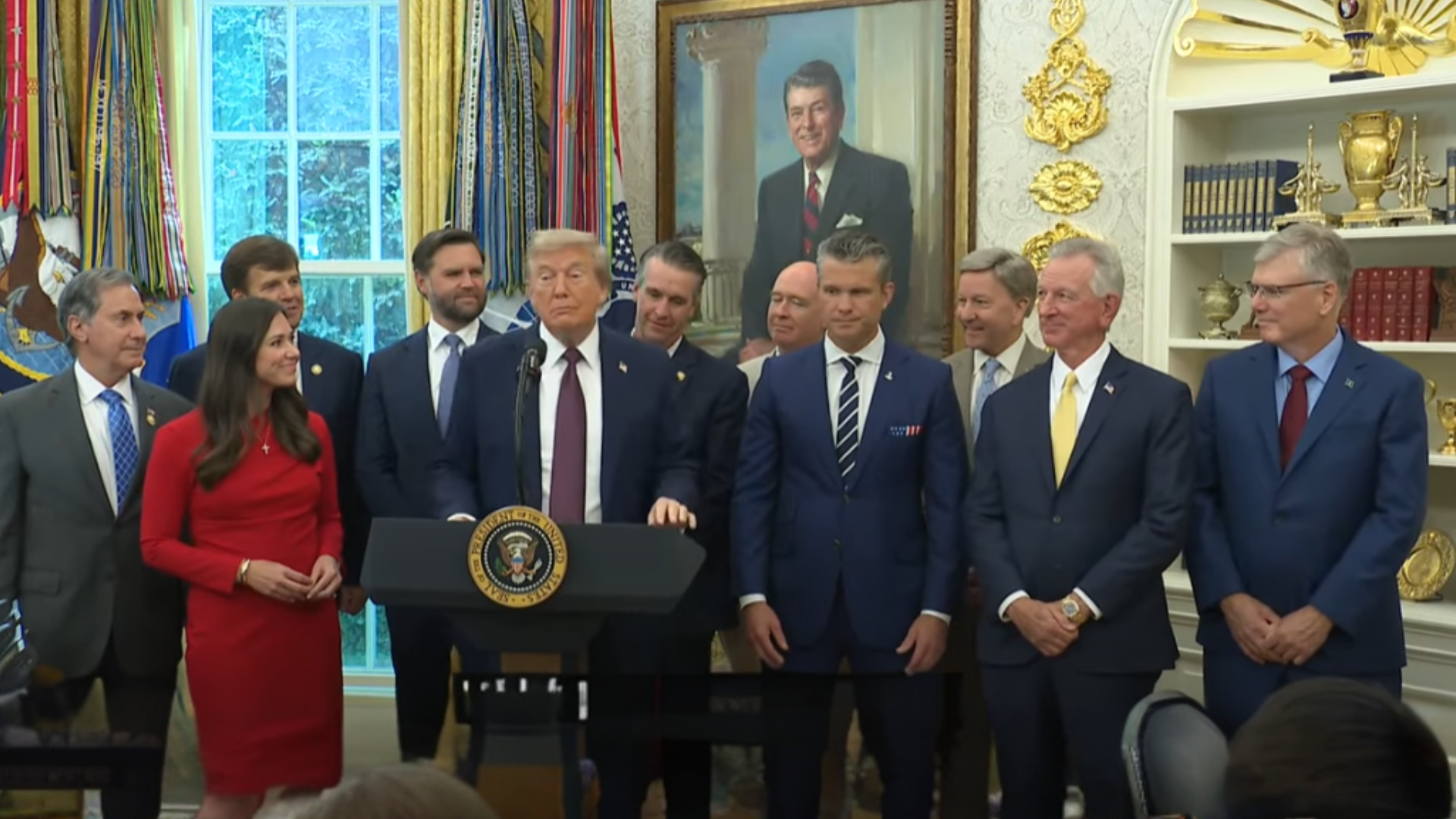 TWH129-President Trump Makes an Announcement about US Space Command HQ , Sep. 2, 2025