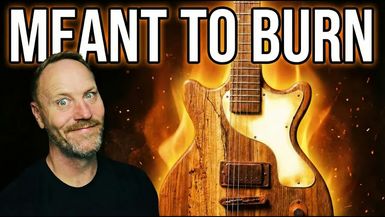 SG11-I Made a Guitar From Wood I Was Going to Burn - Skinner Guitars