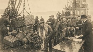 TBA12-What They Hit Dredging Lake Superior Off Isle Royale in 1898 The Survey Crew Was Sworn To Silence - The Buried Archive