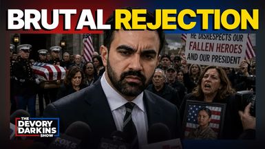 DDS831-Mamdani suffers EMBARRASSING REJECTION after Military family blocks him from speaking - The DeVory Darkins Show