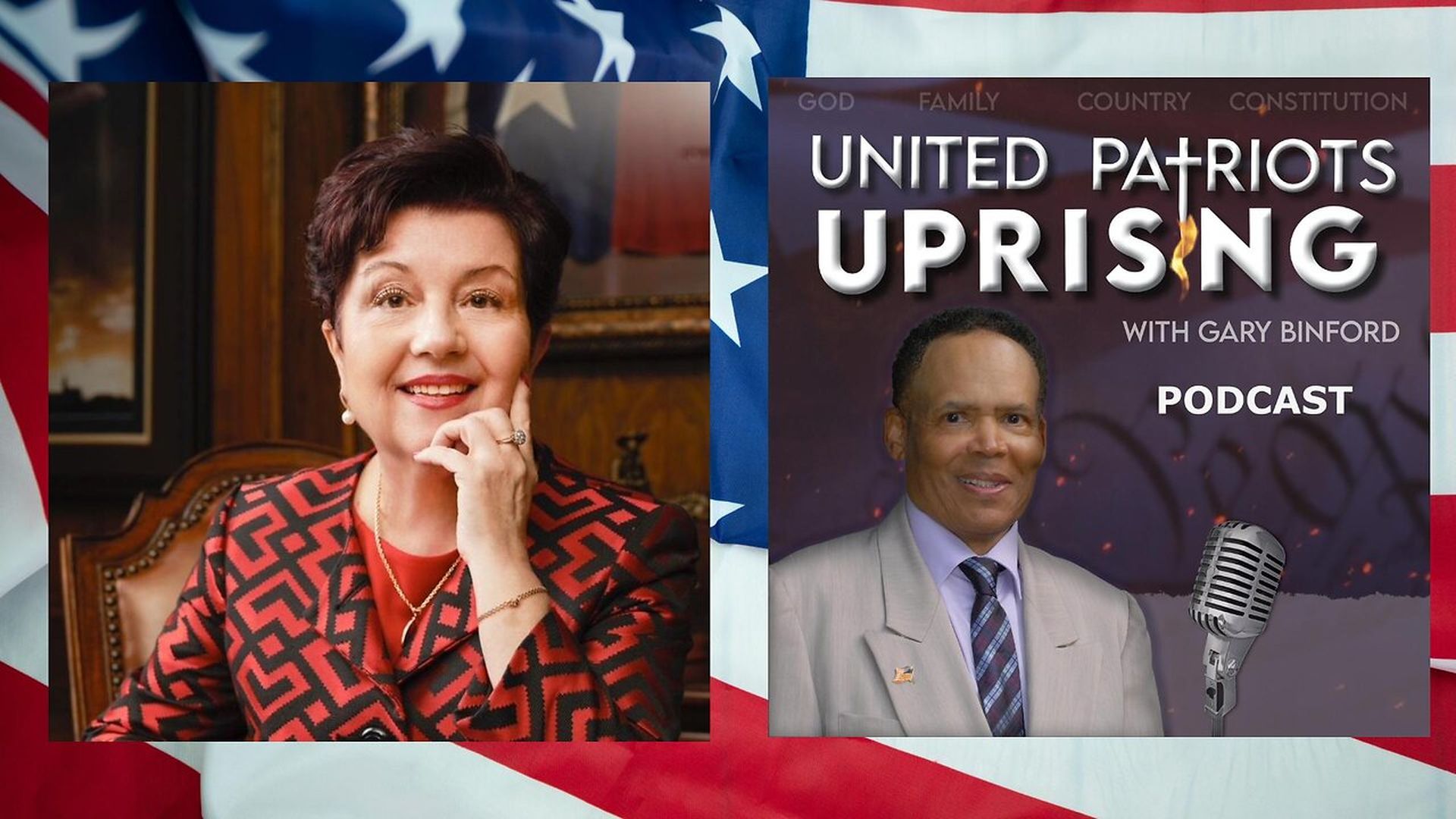 UPA25-Assassination Survivor Virginia Prodan Declares America Must Reject Socialism Communism - United Patriots Uprising