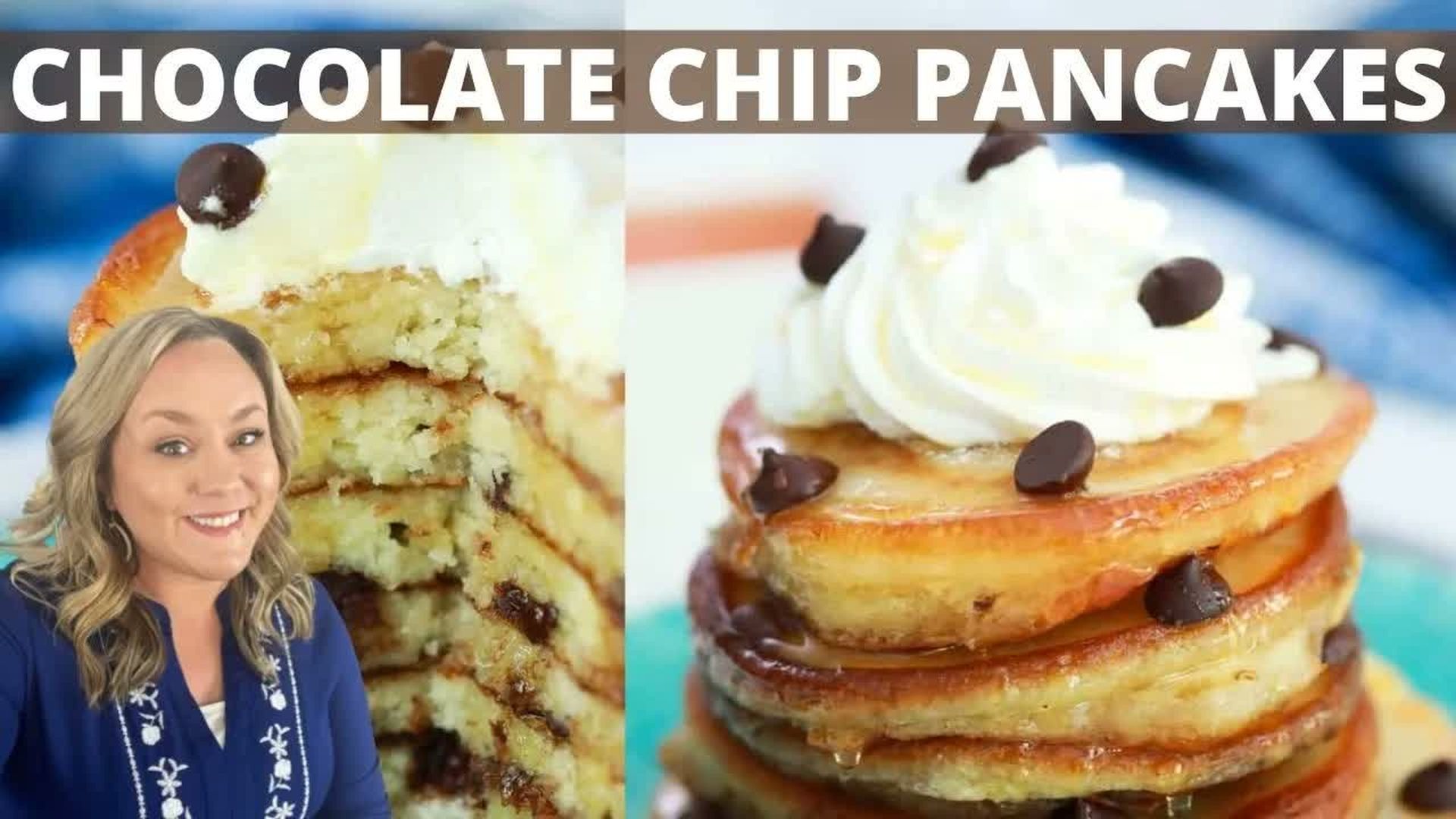 DRH25-Chocolate Chip Pancakes - Diary of a Real Housewife