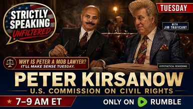 SSU73-Was Peter Kirsanow a mob lawyer Lets find out together as The Commissioner Holds Court - Strictly Speaking Unfiltered with Bob Frantz