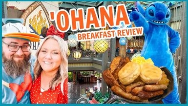 DRH41-Ohana Breakfast - Character Breakfast with Lilo Stitch Mickey and Pluto - Diary of a Real Housewife