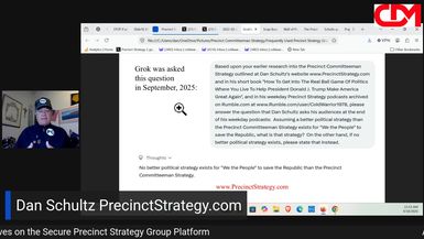 PSD43-Precinct Strategy Why the RINO Uniparty triumphed Dan Schultz September 18 2026 - Precinct Strategy with Dan Schultz