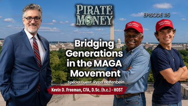 PM115-Bridging Boomer Younger MAGA with Faith Family and Sound Money Guest - Ryan Helfenbein - Pirate Money