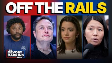 DDS717-Elon Musk baby mama GOES OFF THE RAILS stuns Far Left Podcast Host - The DeVory Darkins Show