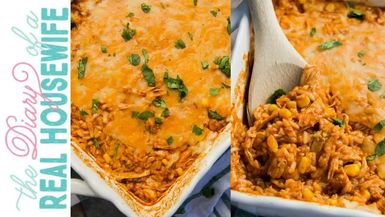 DRH32-Chicken Enchilada Casserole The Diary of a Real Housewife - Diary of a Real Housewife