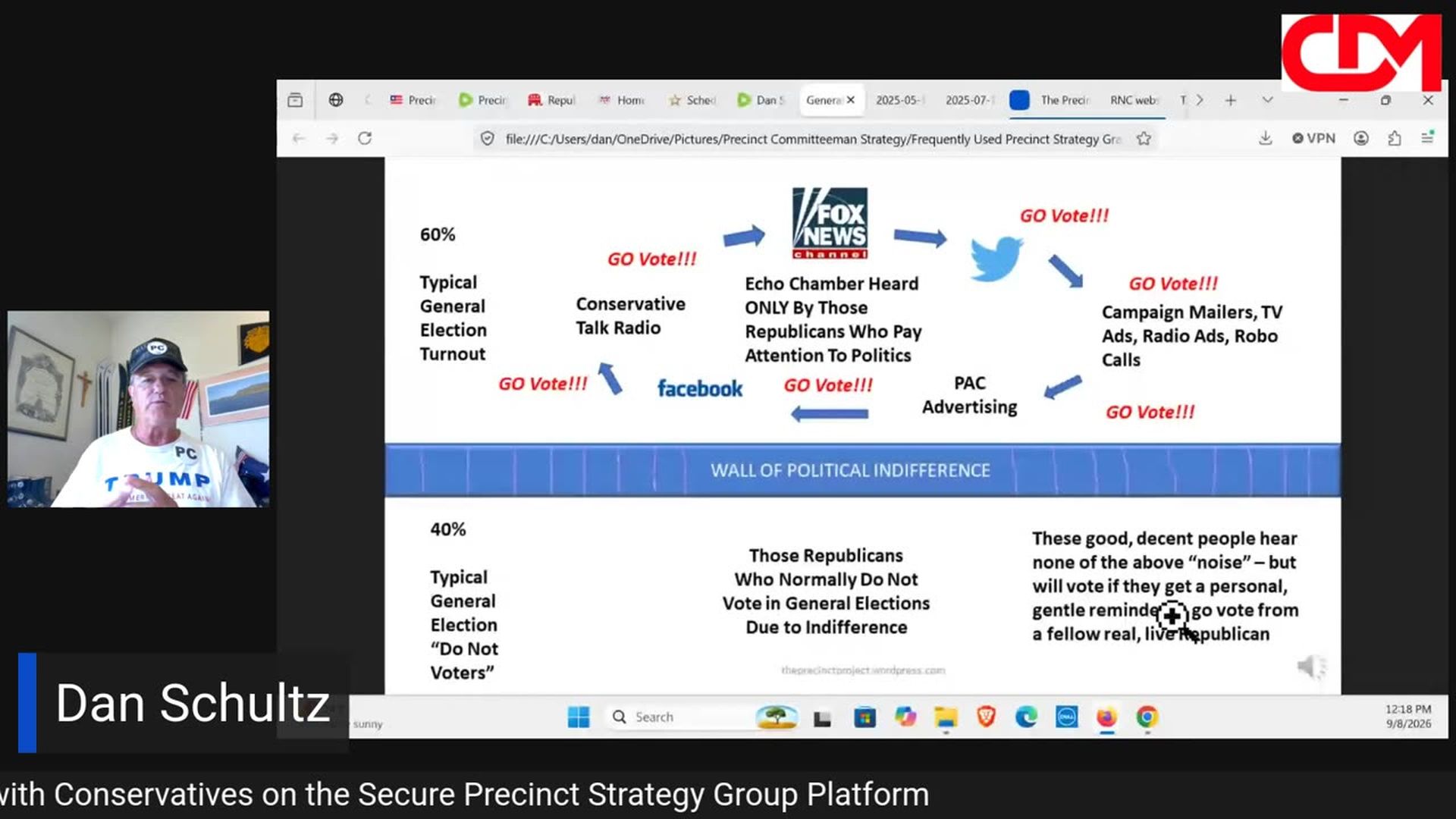 PSD35-Precinct Strategy Will the RNC learn from AfD Dan Schultz September 8 2026 - Precinct Strategy with Dan Schultz