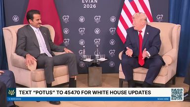 TWH251-President Trump Participates in a Bilateral Meeting with the Emir of the State of Qatar - The White House
