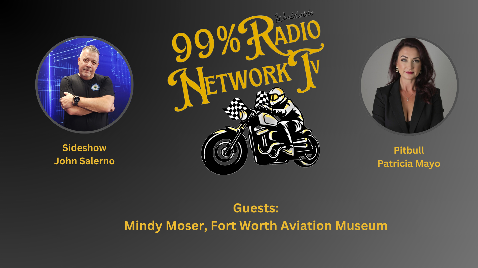 99RN13-Guest Mindy Moser with the Fort Worth Aviation Museum-99% Radio Network TV