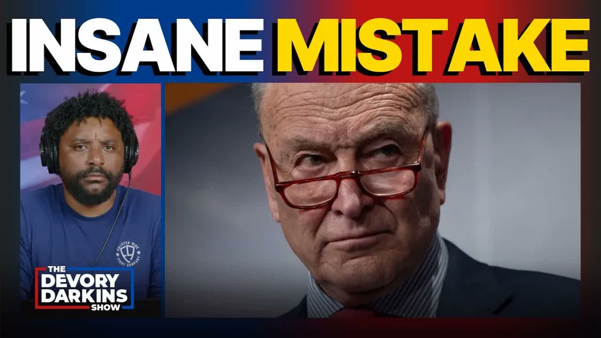 DDS699-Democrats SUFFOCATE over reflecting Pool as Schumer makes INSANE MISTAKE - The DeVory Darkins Show