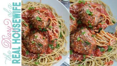 DRH67-Baked Meatballs The Diary of a Real Housewife - Diary of a Real Housewife
