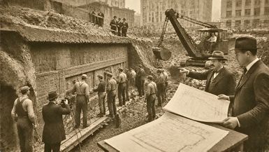 TBA19-What They Found Building the Empire State Foundation in 1930 Why the Excavation Was Re-Routed - The Buried Archive