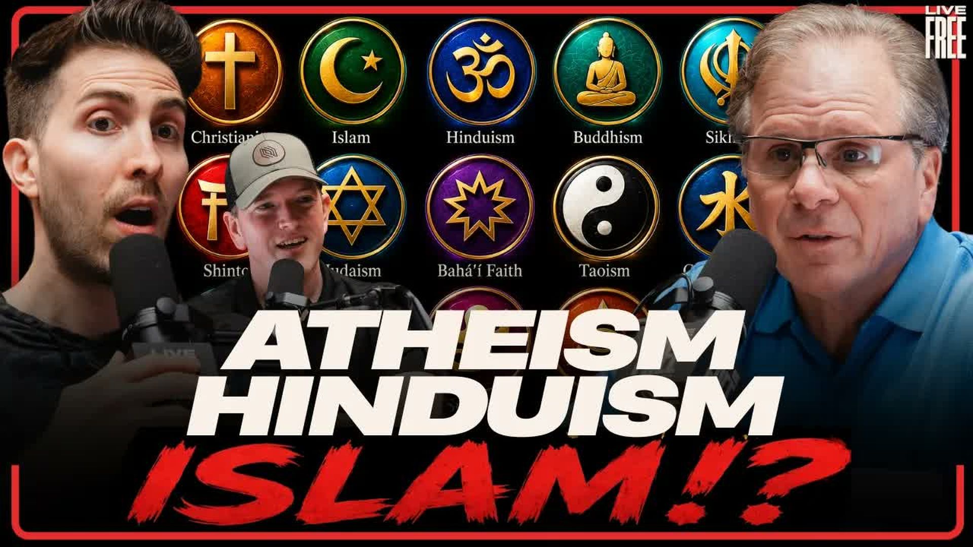 LPC46-ALL Major Religions EXPLAINED in Under 90 Minutes ft. Dr. Frank Turek Live Free w Josh Howerton - Lakepointe Church
