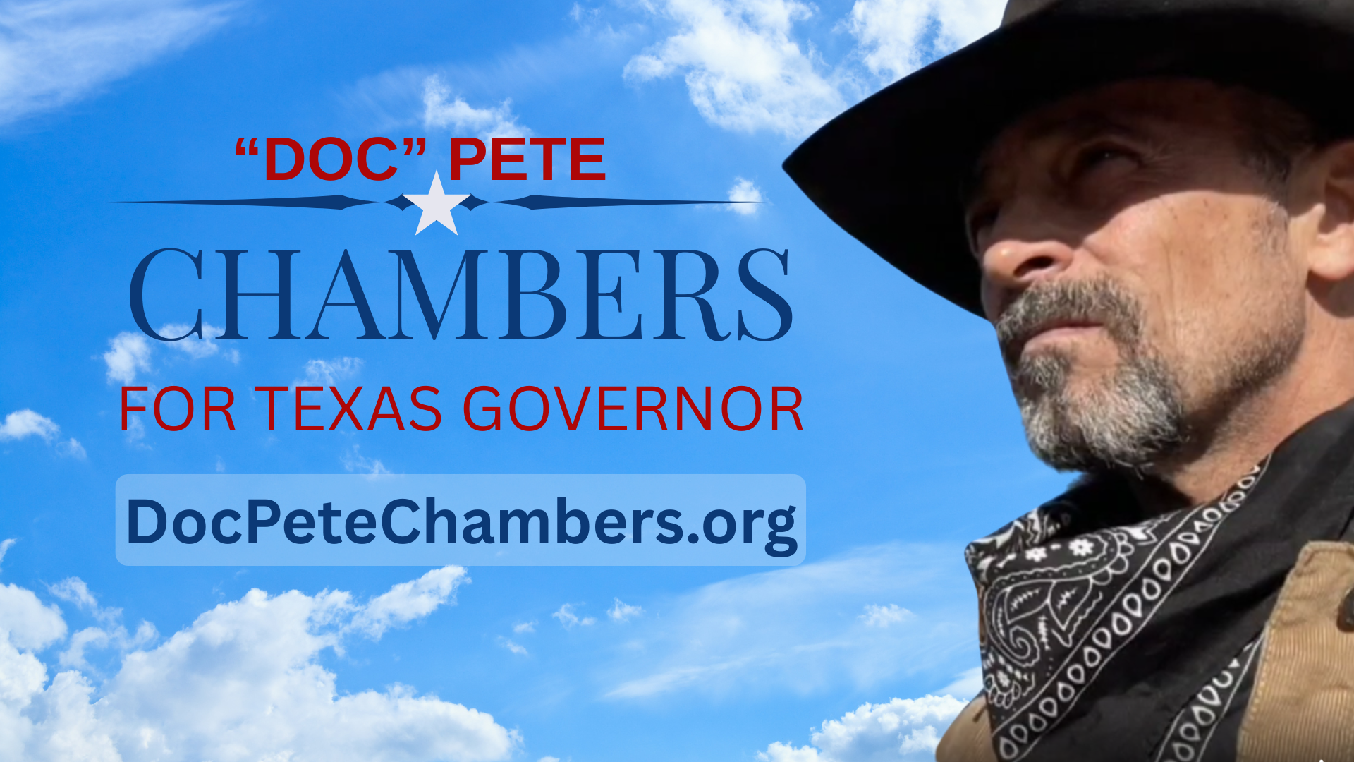 ad-Doc Pete Chambers For Texas Governor: Fighting For Kids