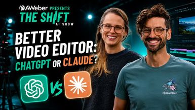AIS39-Claude vs ChatGPT as a Video Editor Same Raw Footage Live Test The Shift AI Show EP37 - The Shift - AI Show - Powered by AWeber